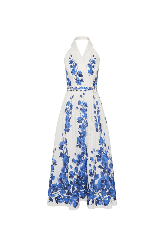 Orchid Blues Midi Dress