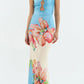 Orchid Oasis Strap Gown