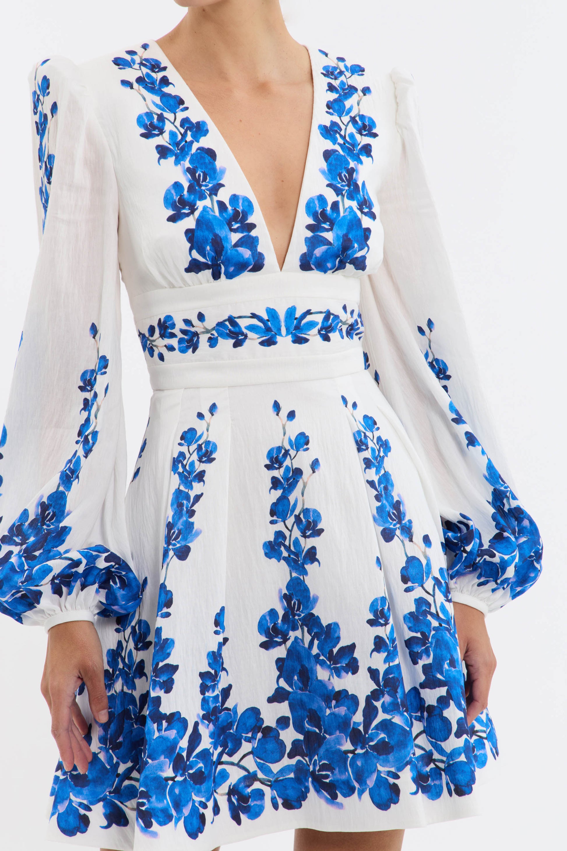 Orchid Blues Mini Dress Rebecca Vallance Orchid Blues Mini Dress Rebecca Vallance