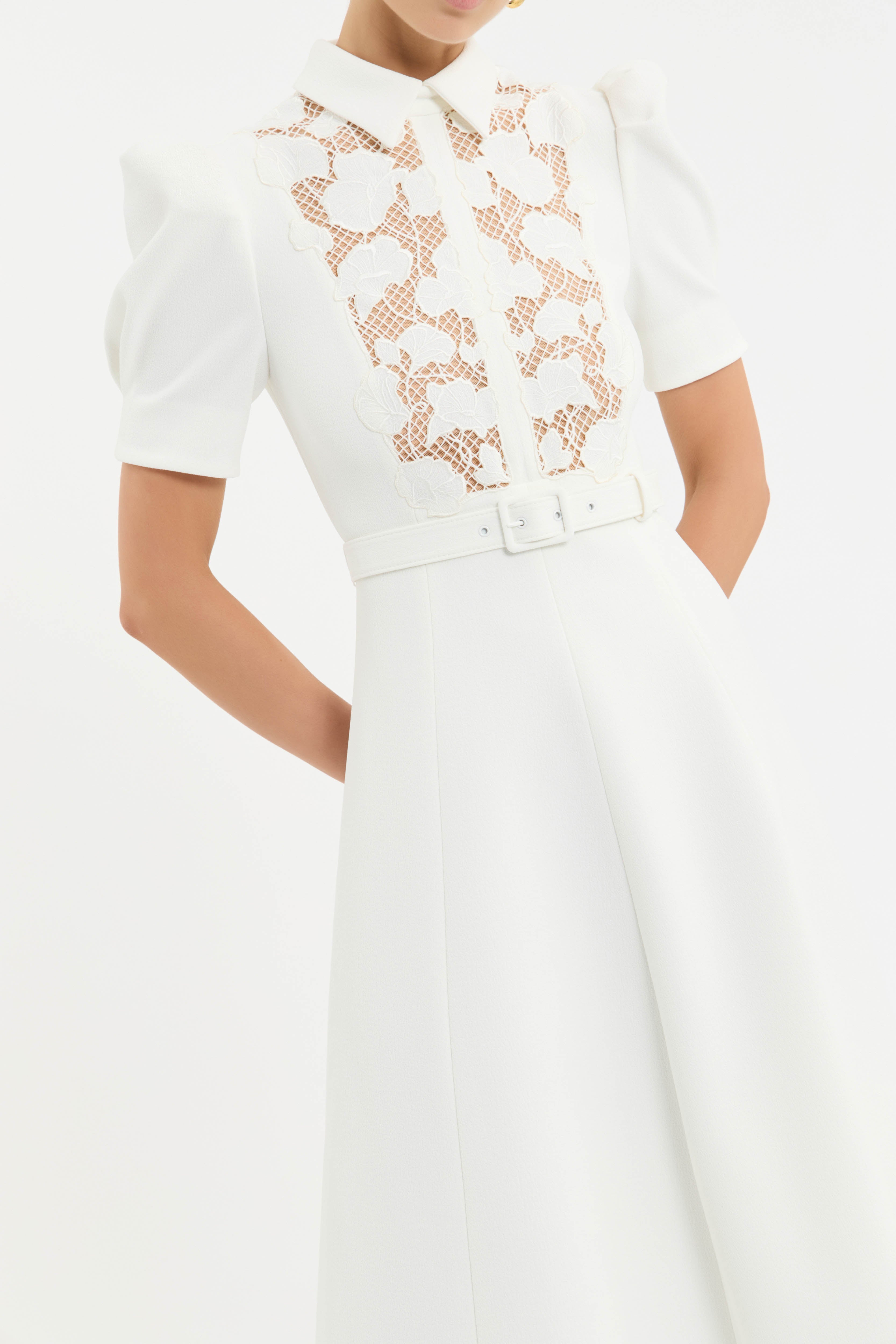Parrish Short Sleeve Midi Dress – Rebecca Vallance