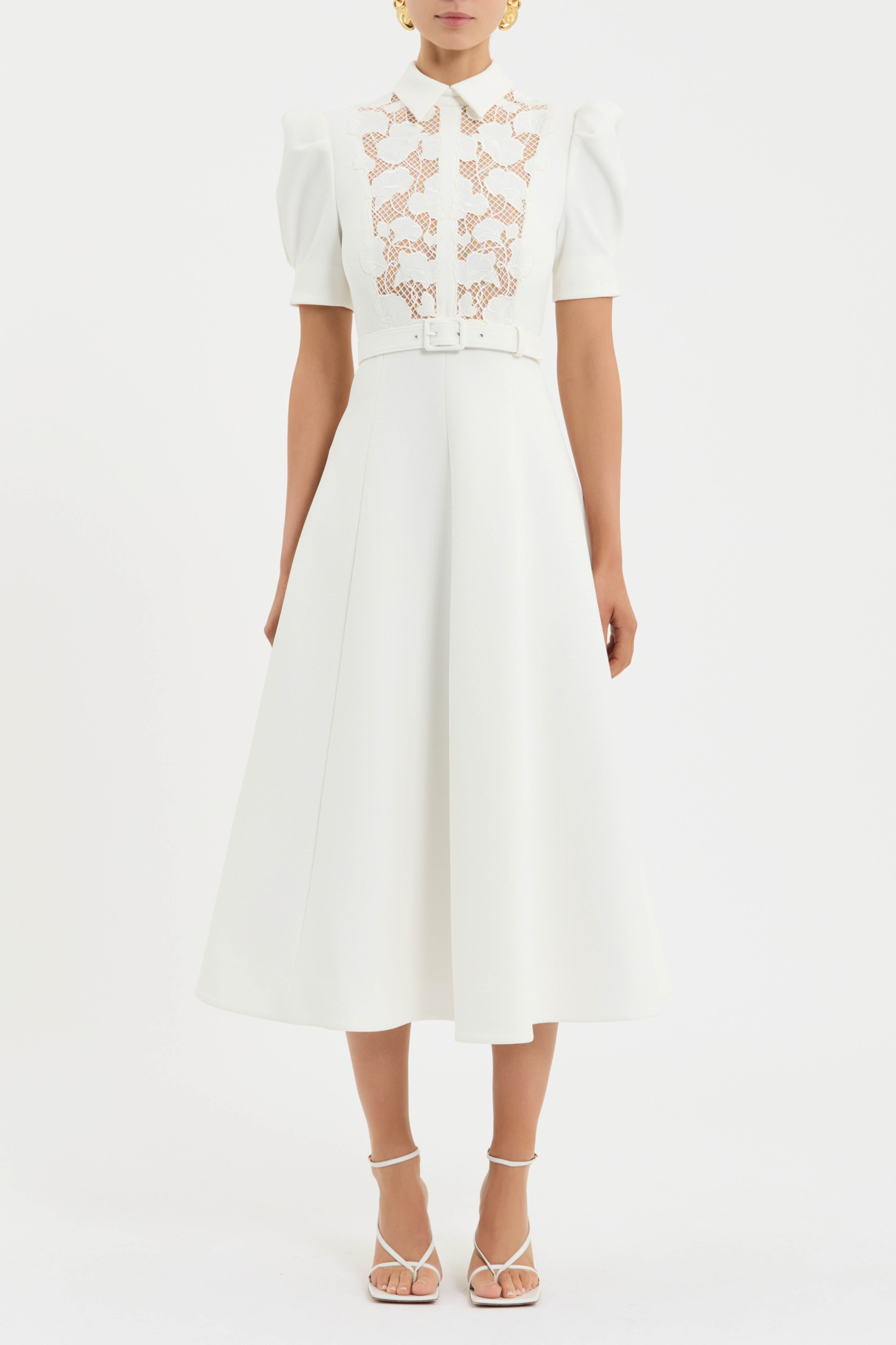 Parrish Short Sleeve Midi Dress – Rebecca Vallance