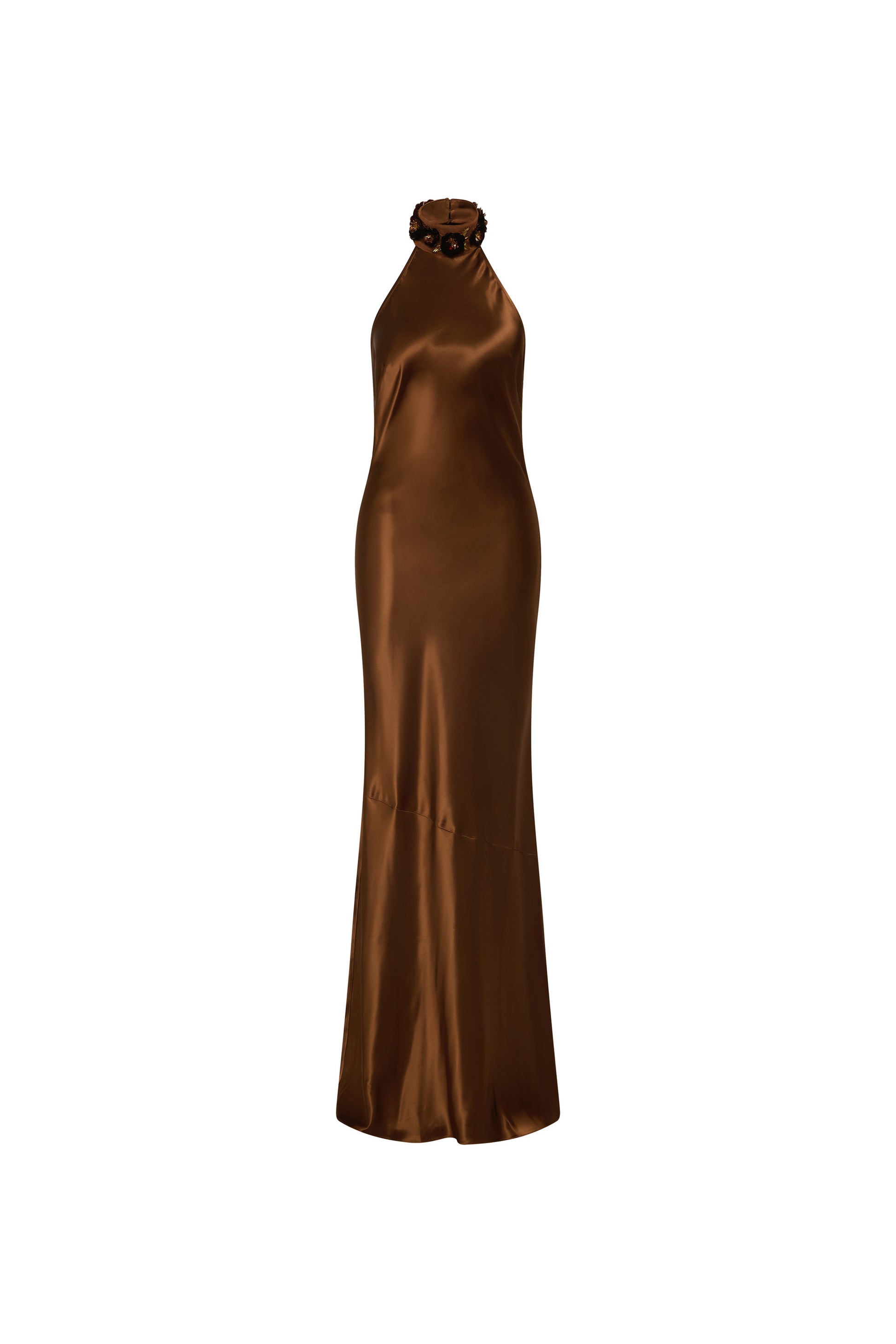 Phoenix Rose Halter Gown Rebecca Vallance Phoenix Rose Halter Gown Rebecca Vallance