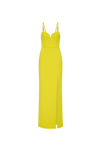 Piero Gown Lime