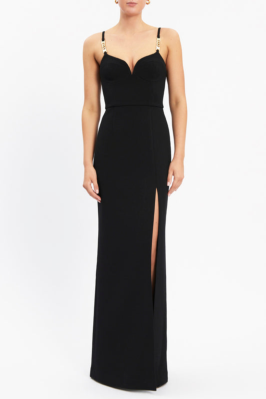 Piero Gown Black