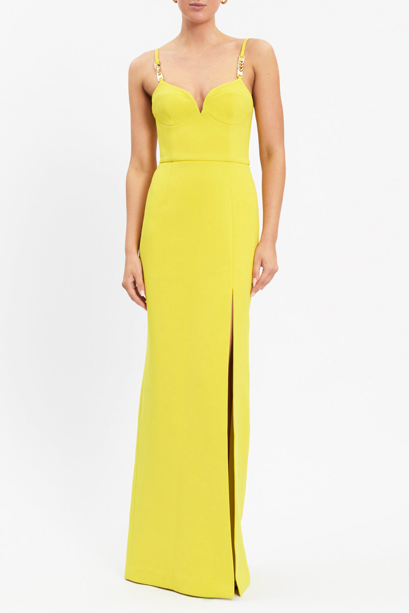 Piero Gown Lime