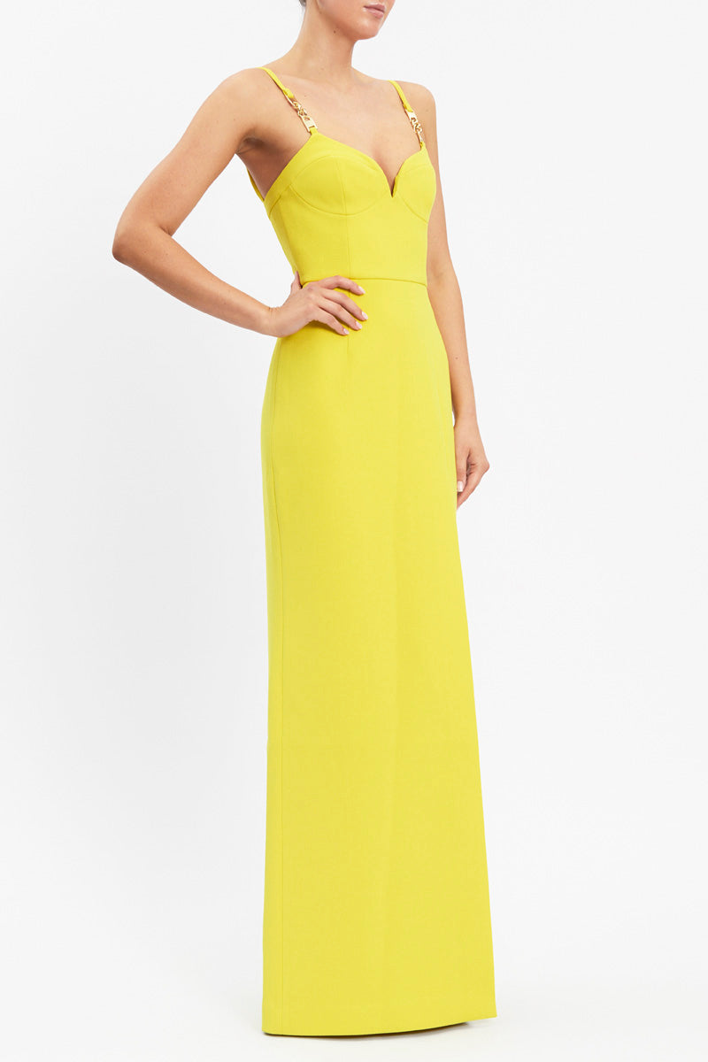 Piero Gown Lime