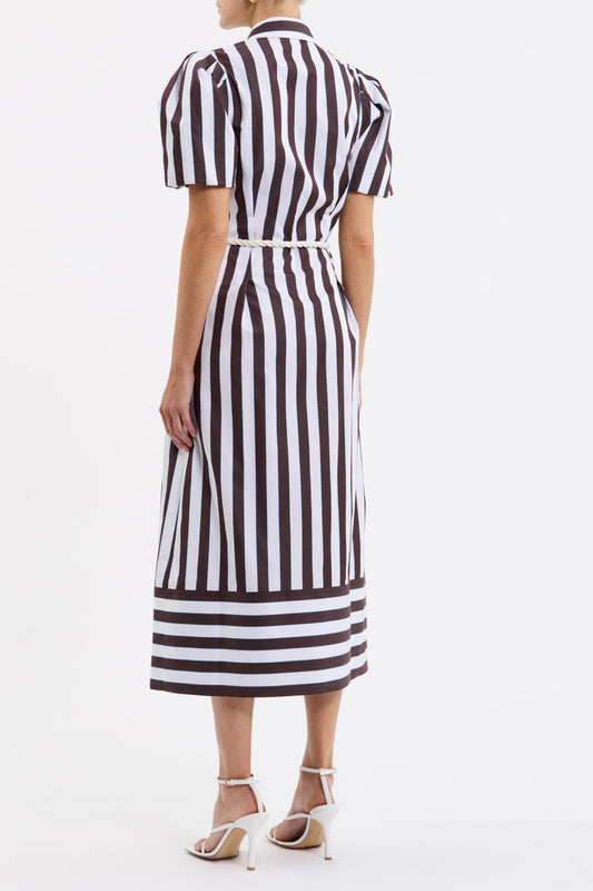 Pippa Puff Sleeve Midi Dress