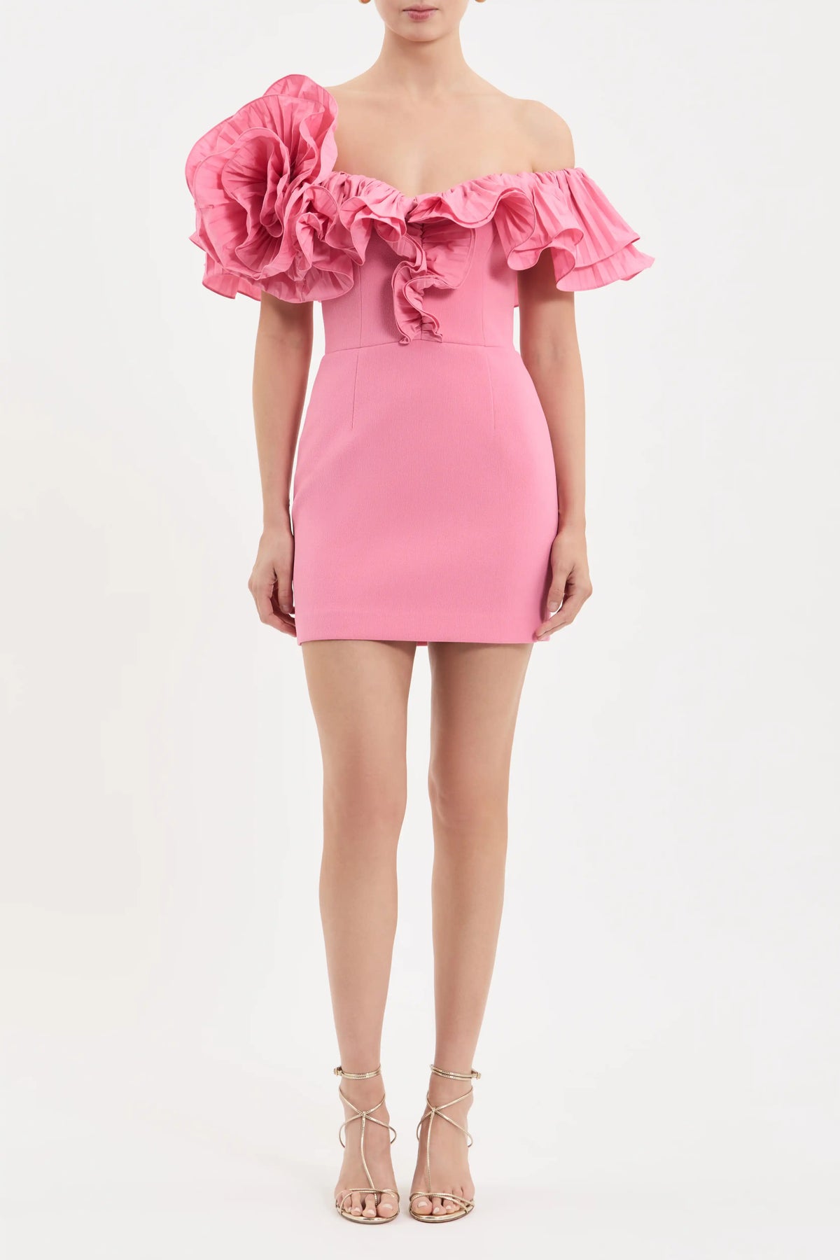 Preston Frill Mini Dress