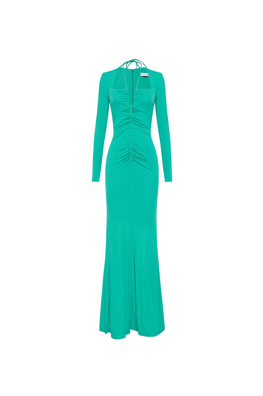 Riccardo Gown Turquoise