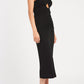 Riccardo Midi Dress Black