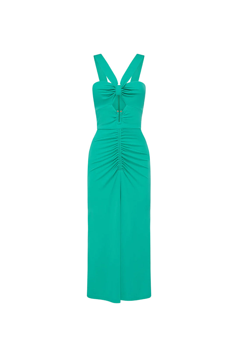 Riccardo Midi Dress Turquoise