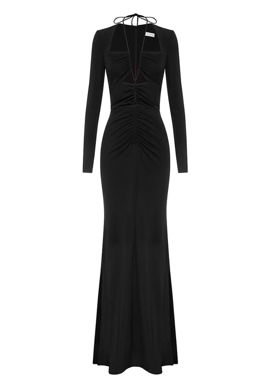 Riccardo Gown Black