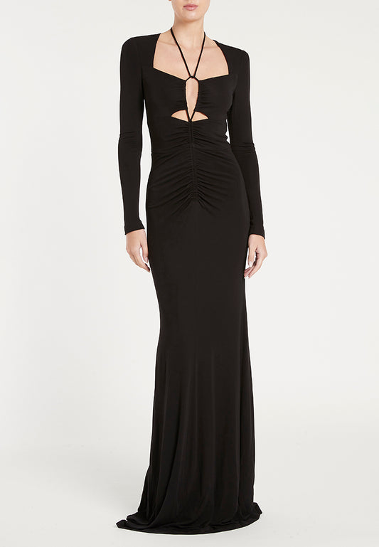 Riccardo Gown Black