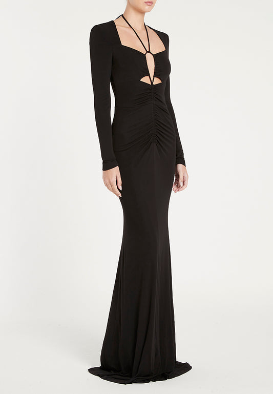 Riccardo Gown Black