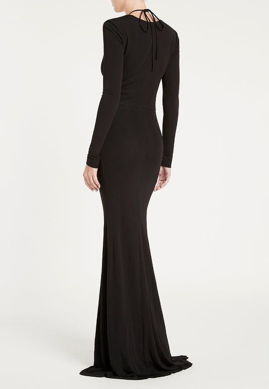 Riccardo Gown Black