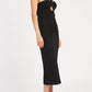 Riccardo Midi Dress Black