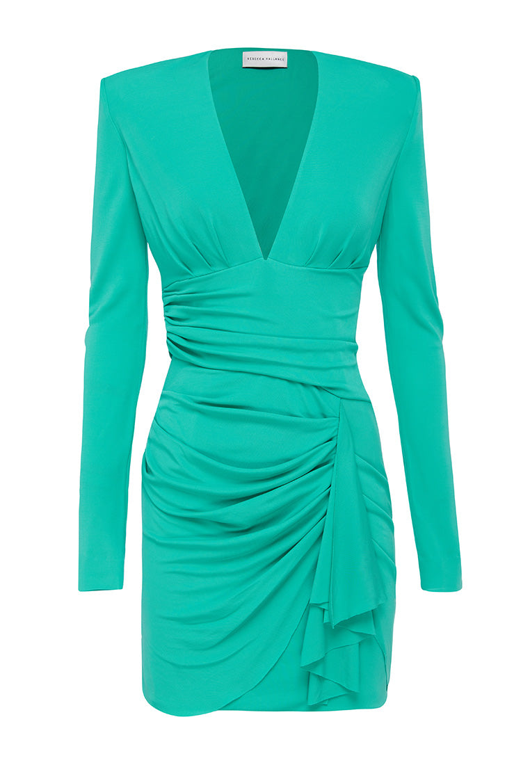 Riccardo Mini Dress Turquoise
