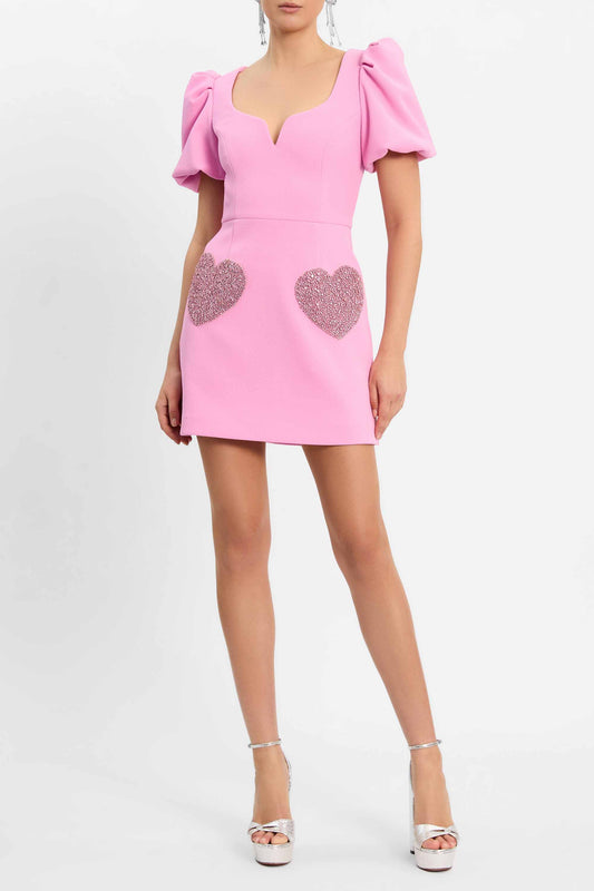 Rochelle Puff Sleeve Mini Dress