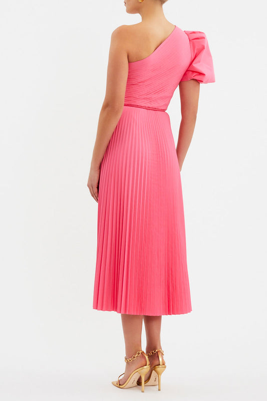 Rosa One Shoulder Midi Dress