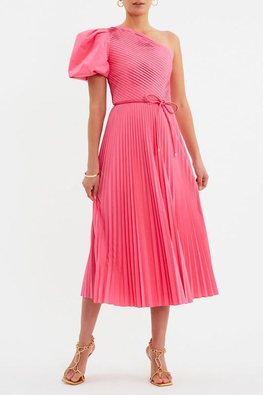 Rosa One Shoulder Midi Dress