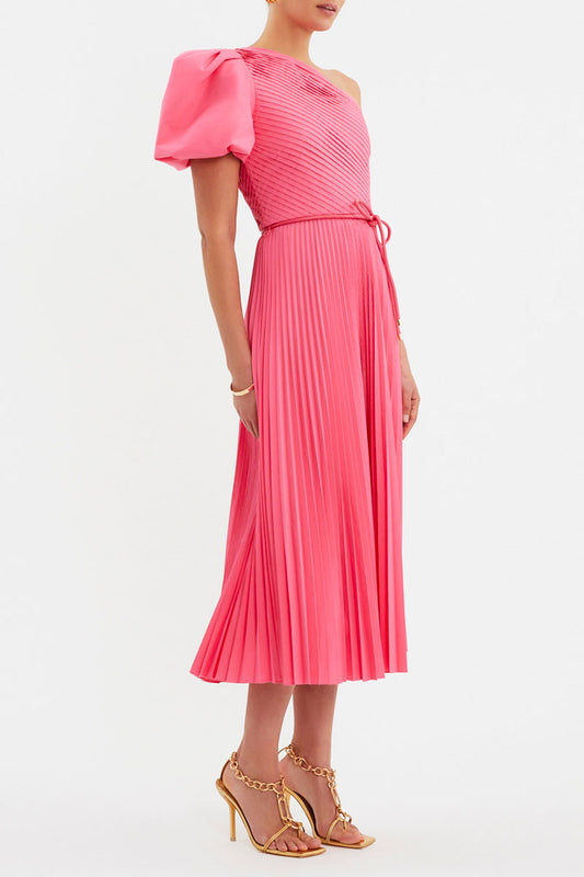 Rosa One Shoulder Midi Dress