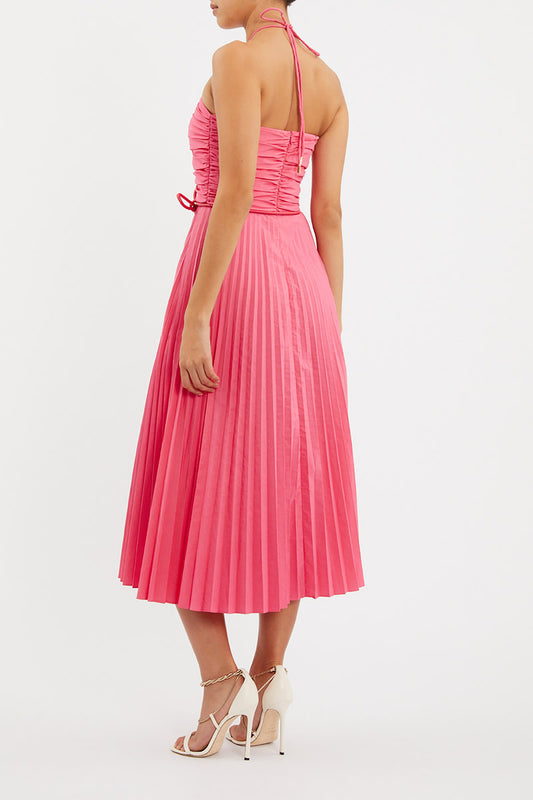 Rosa Halter Midi Dress