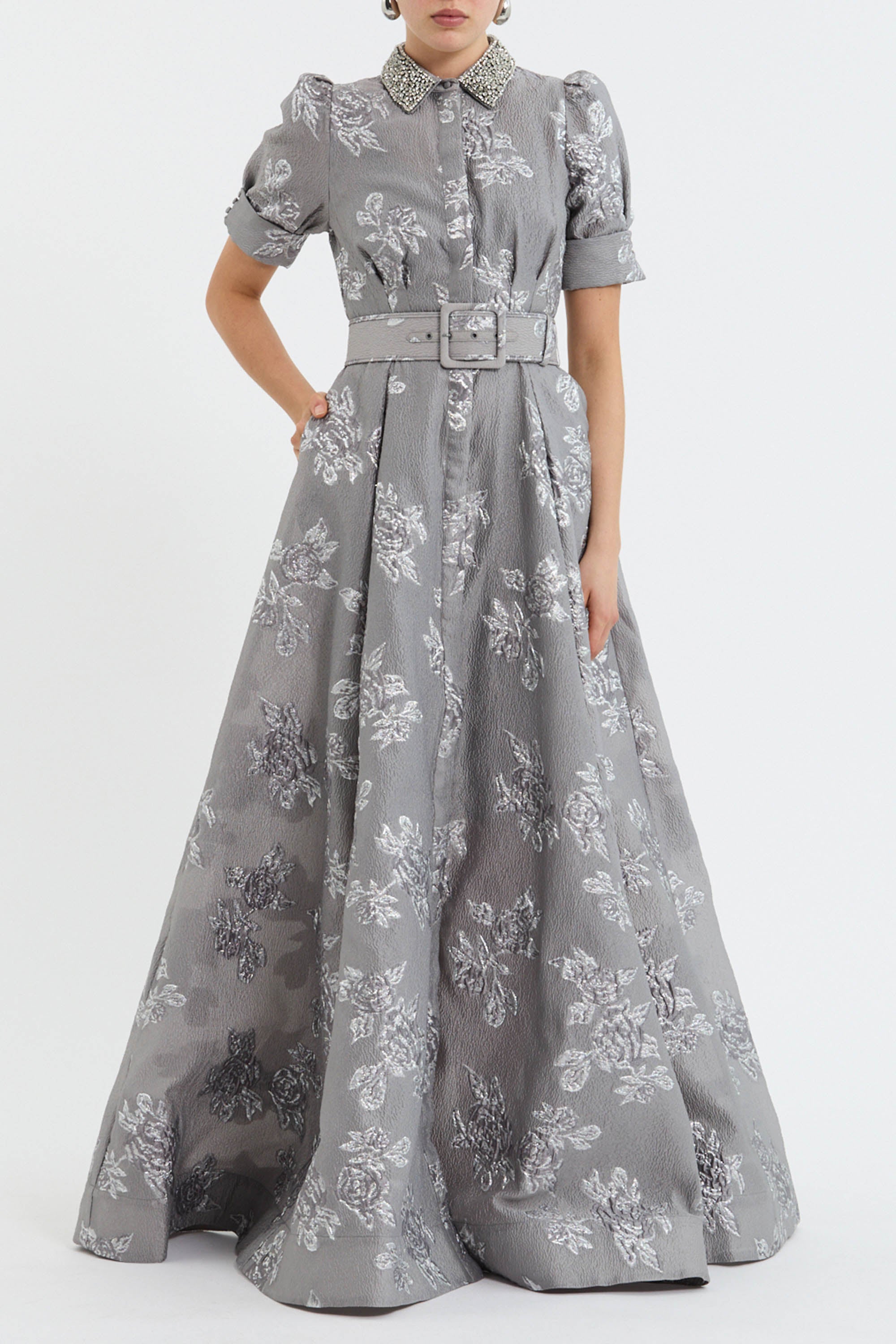 Ruth Short Sleeve Gown – Rebecca Vallance