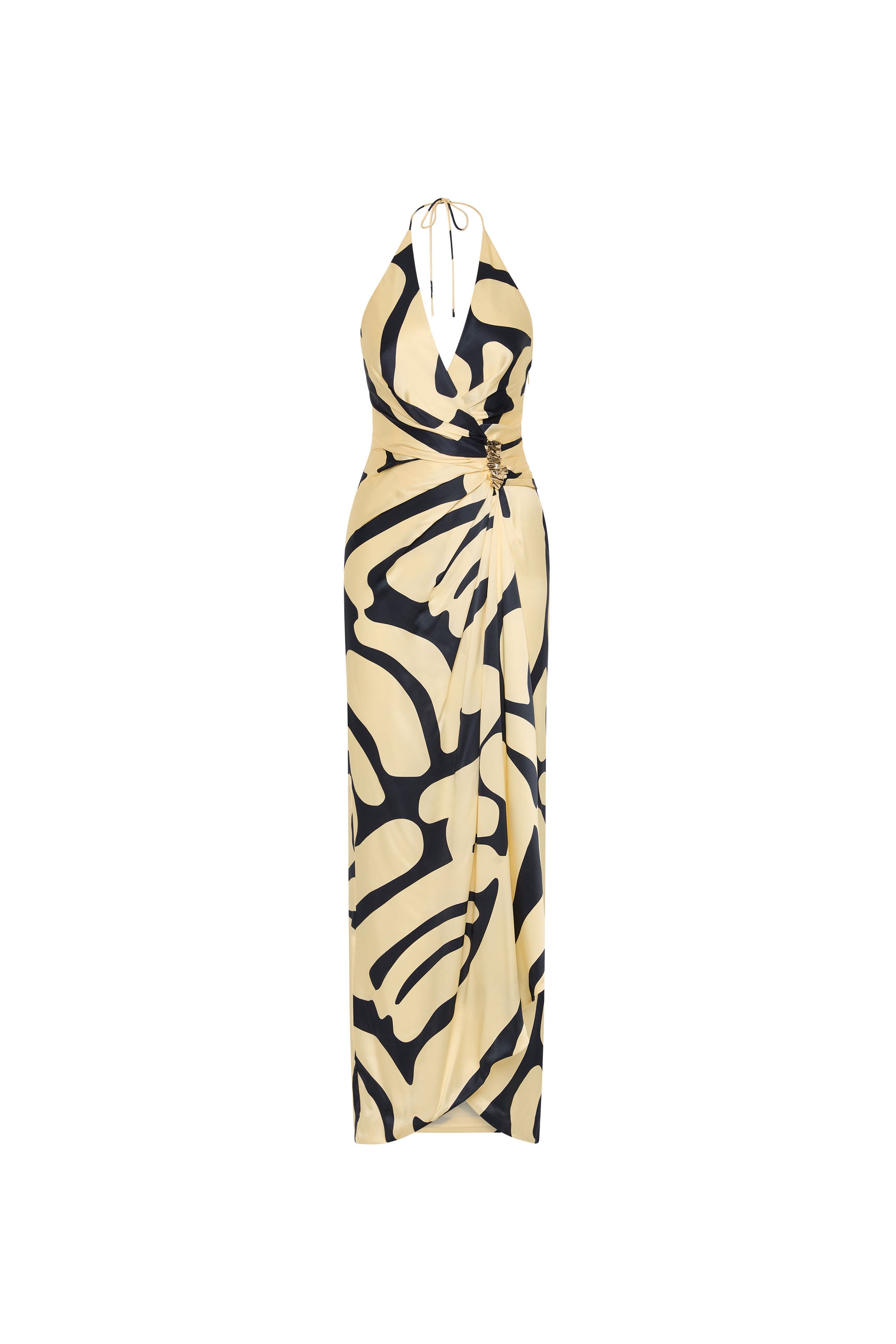 Dune V Neck Maxi Dress – Rebecca Vallance