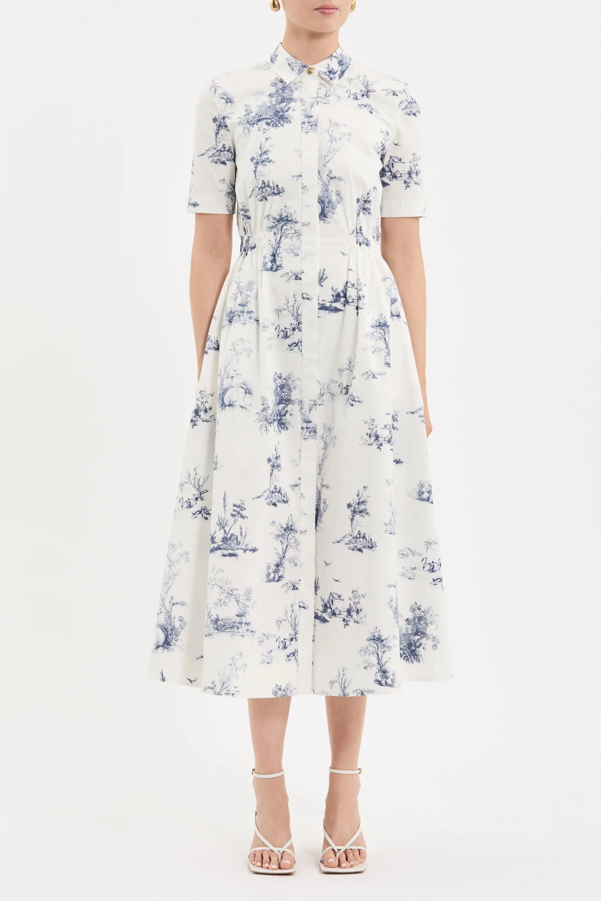 Sheffield Short Sleeve Midi Dress