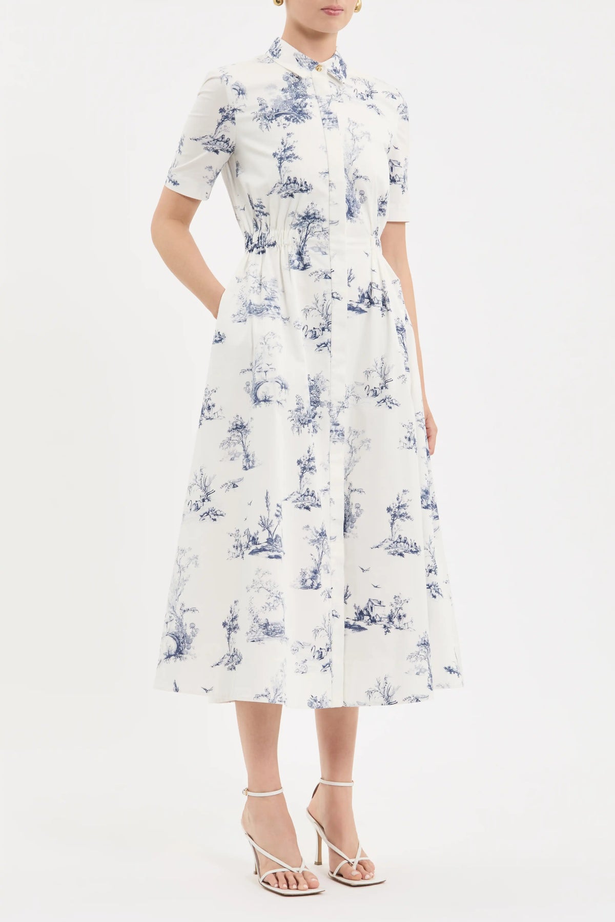 Sheffield Short Sleeve Midi Dress