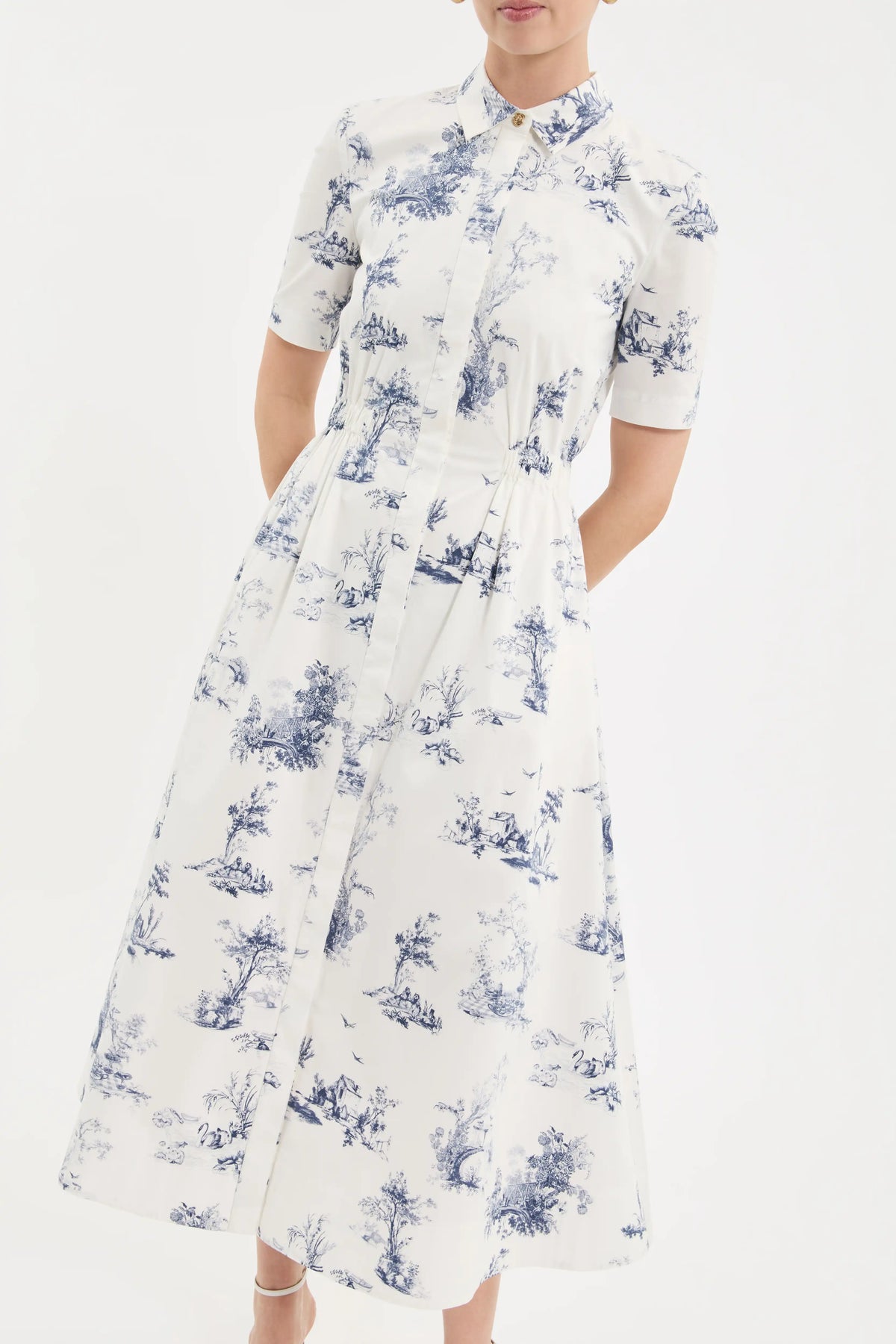 Sheffield Short Sleeve Midi Dress