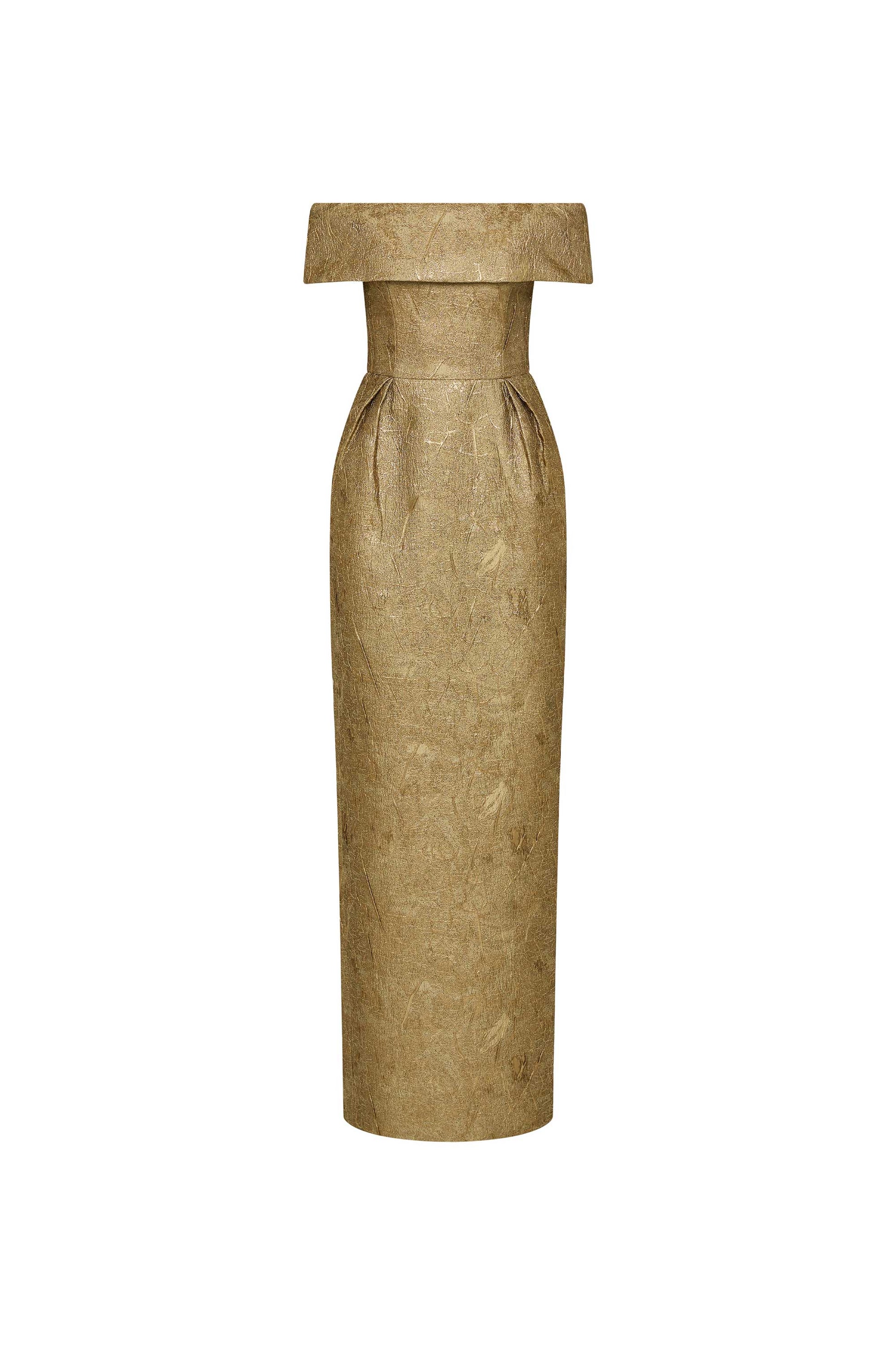 rebecca vallance gold dress REBECCA VALLANCE CARMEL MIDI DRESS - GOLD/BLACK