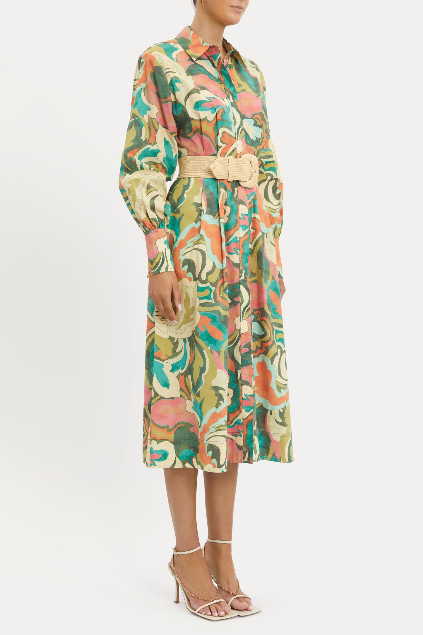 Suspicious Minds Midi Dress