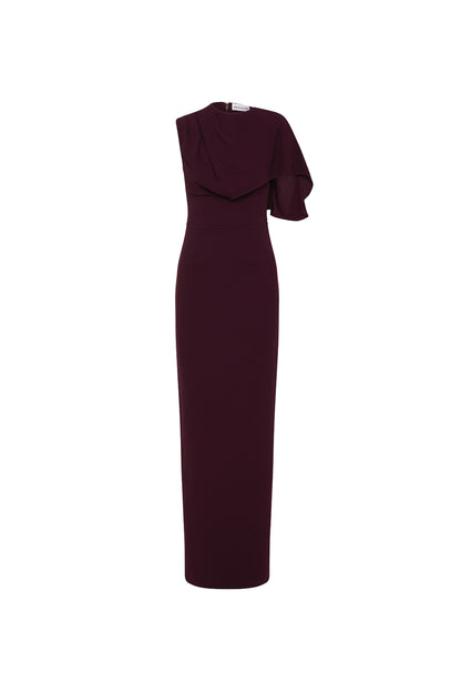 Syrah Gown Burgundy Size 8