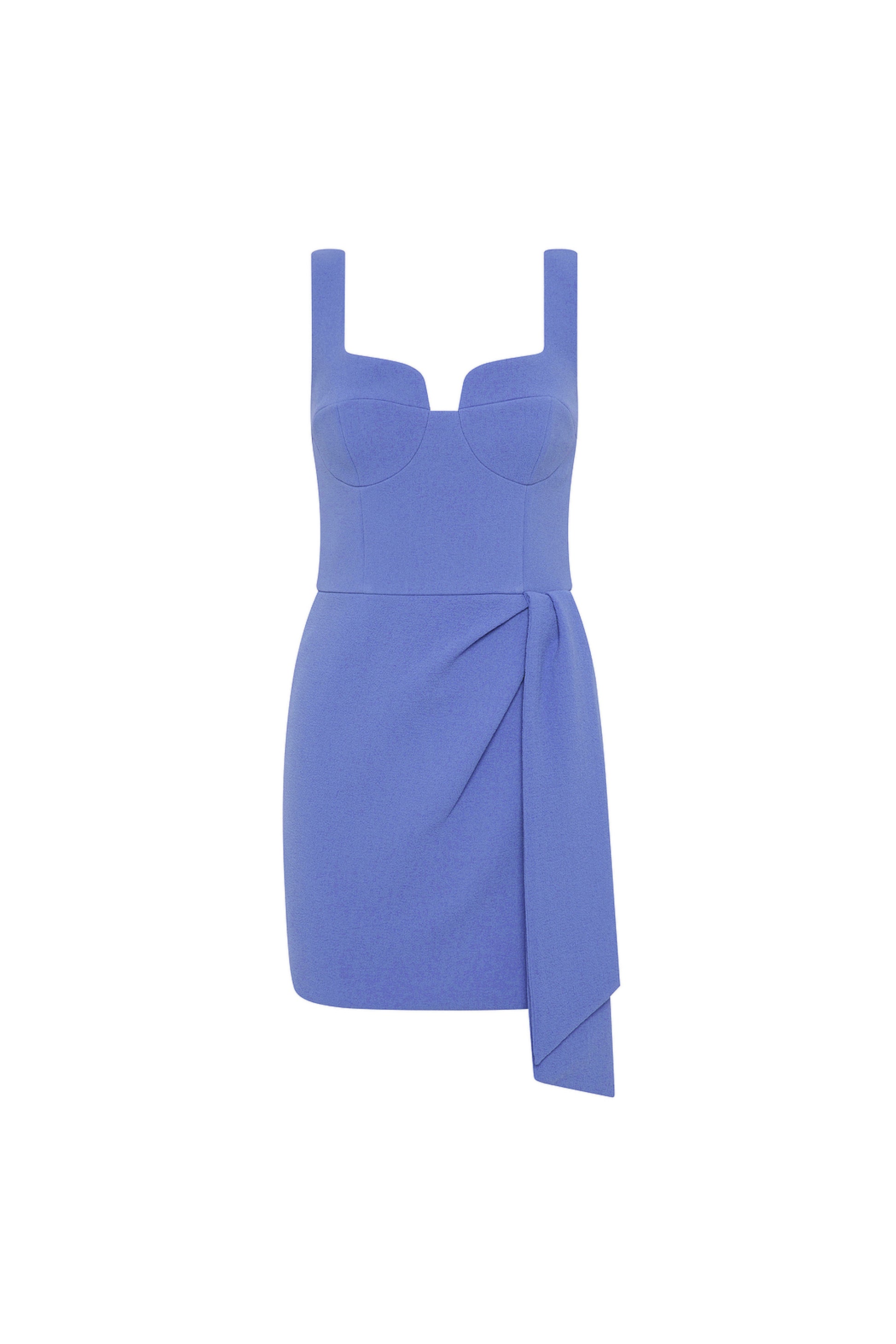 rebecca vallance - ava strap mini dress blue size 10 REBECCA VALLANCE Ava Strap Mini Dress