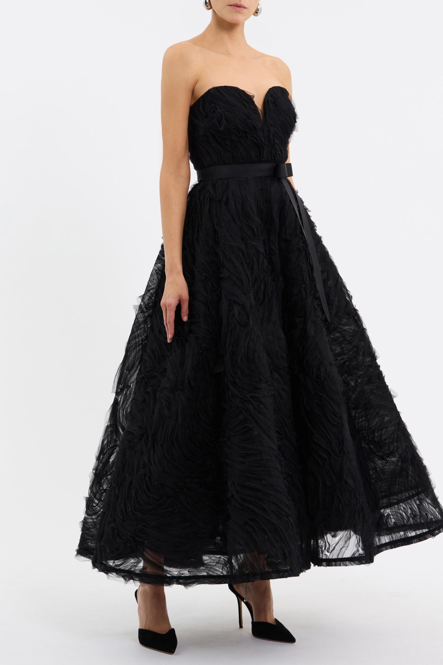 Wool-blend Valace Dress