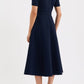 Xena Short Sleeve Midi Dress