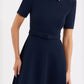 Xena Short Sleeve Midi Dress