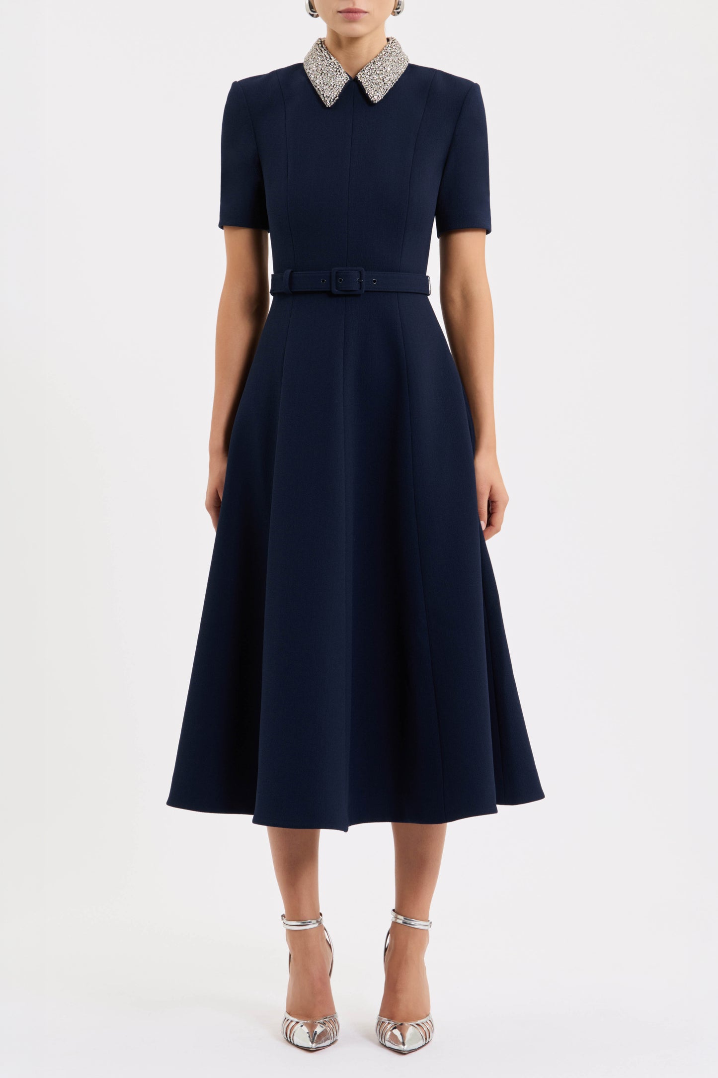 Xena Short Sleeve Midi Dress