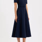 Xena Short Sleeve Midi Dress
