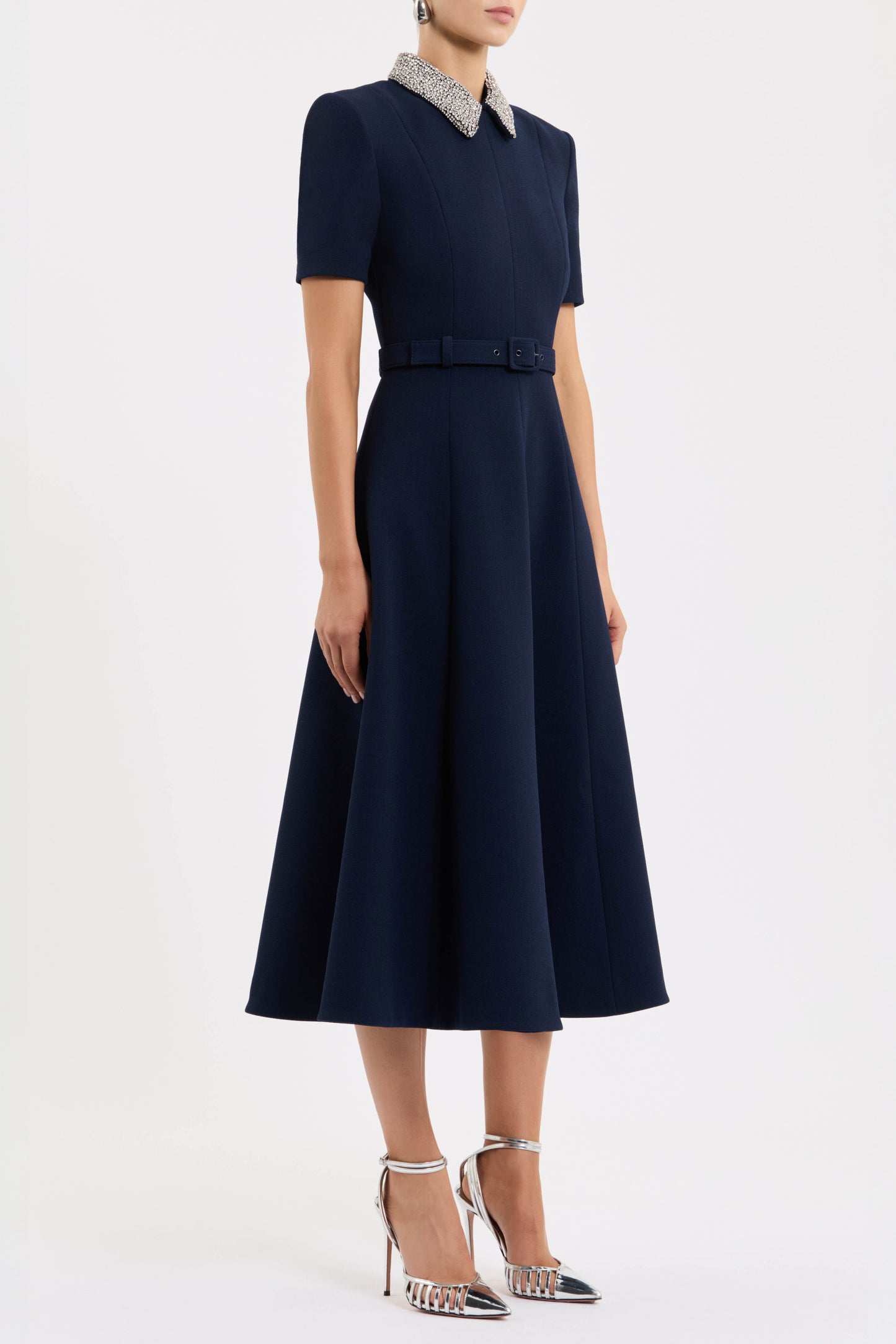 Xena Short Sleeve Midi Dress