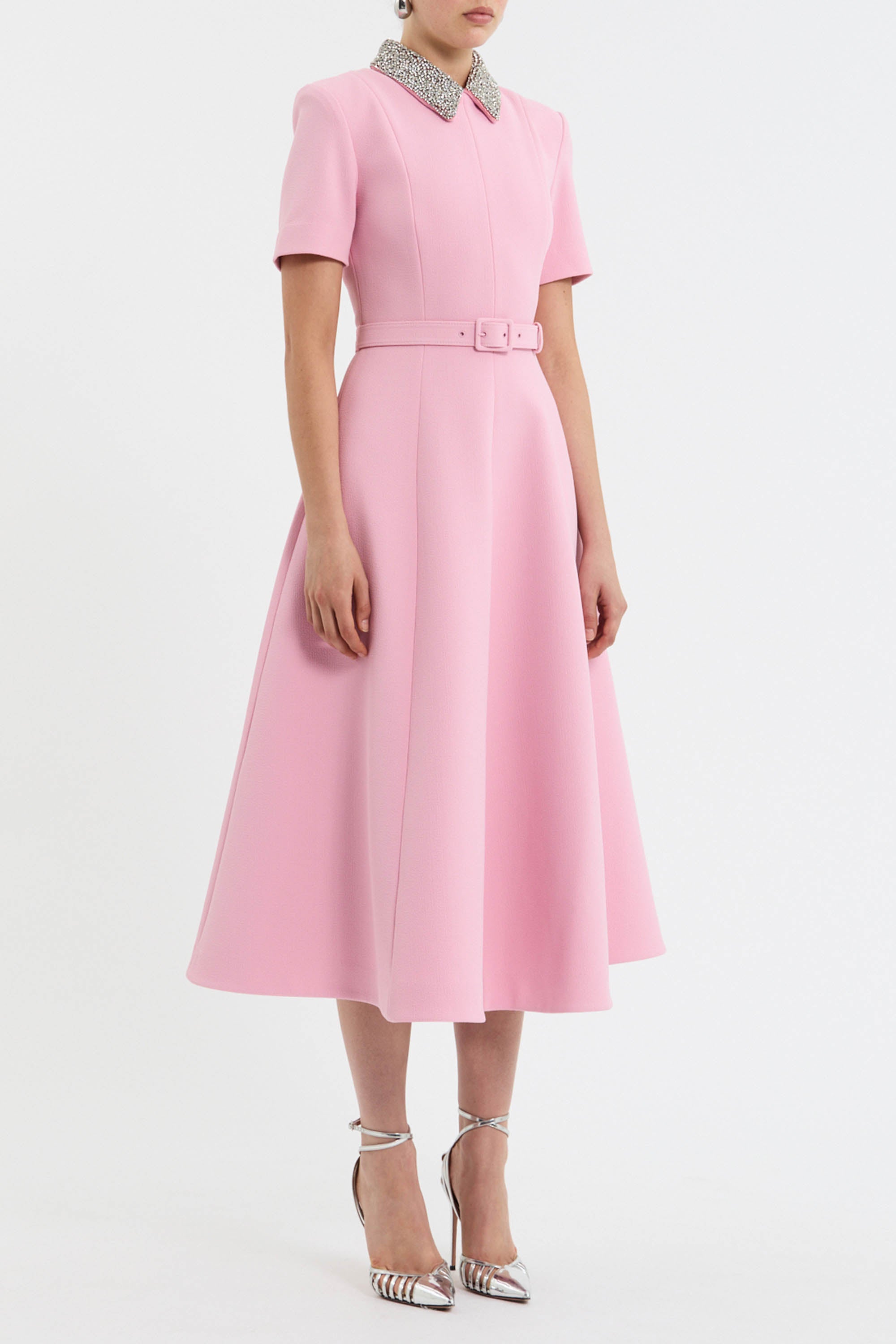 Xena Short Sleeve Midi Dress – Rebecca Vallance