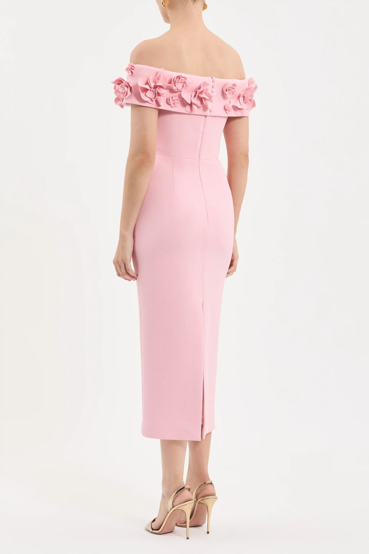 Yorkshire Off The Shoulder Midi Dress