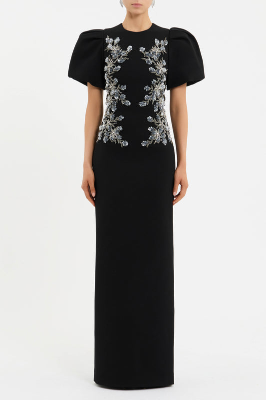 ZEPHYR+PUFF+SLEEVE+GOWN_2504-1420_BLK_FRONT_1