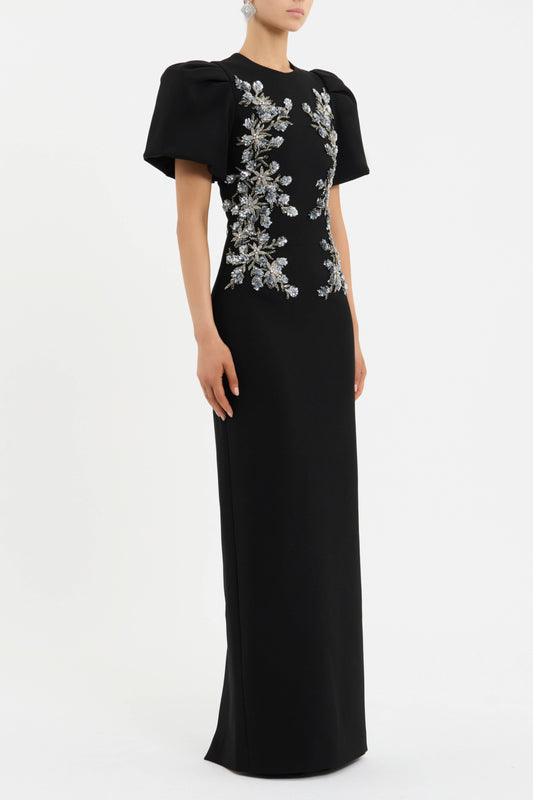 ZEPHYR+PUFF+SLEEVE+GOWN_2504-1420_BLK_SIDE_1